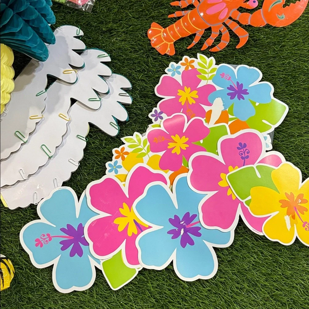 Hawaiian - Tropical - Beach - Party Decor - Giant Lot